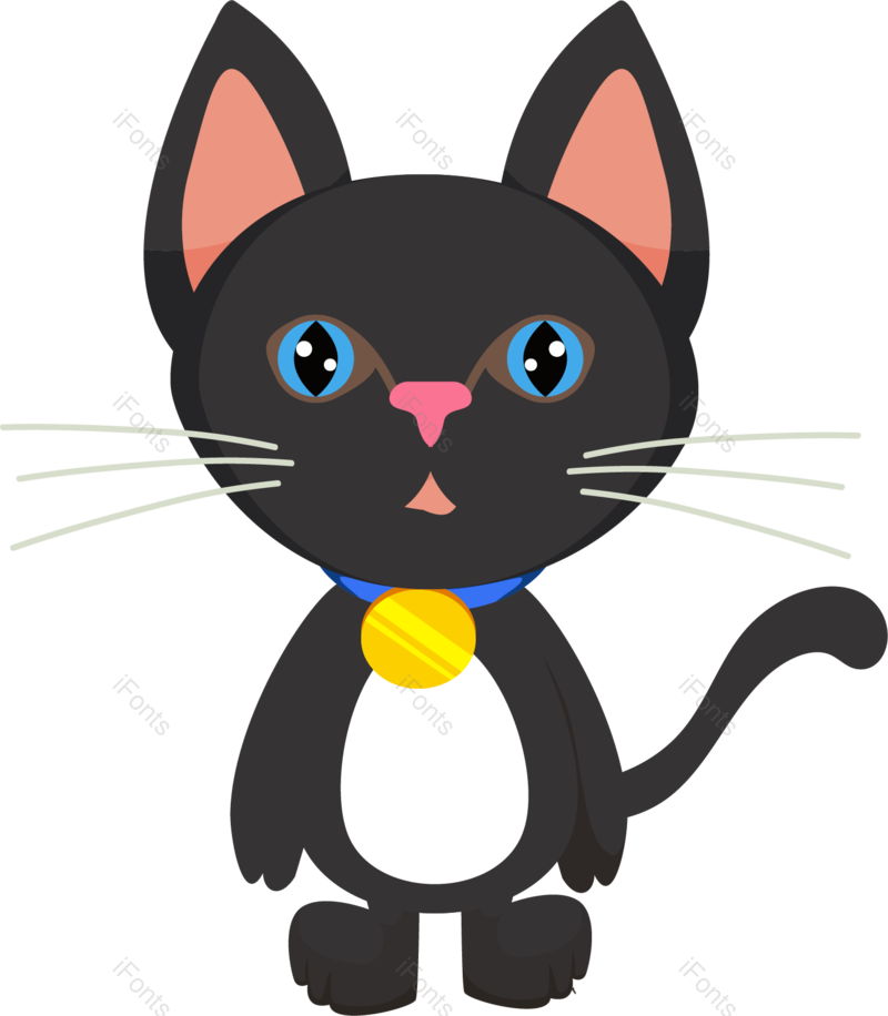 猫咪图片,卡通猫咪元素,卡通动物PNG,免抠素材